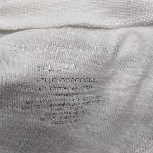 Grayson Threads Women's Short Sleeve Graphic T-Shirt Here For The Bride XXL - Picture 3 of 5